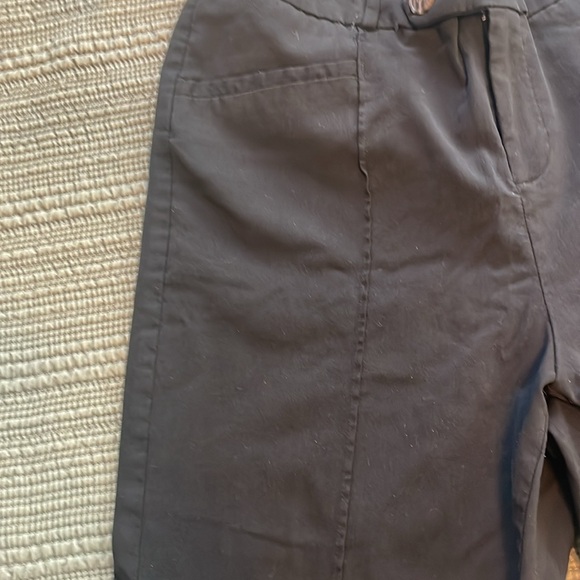 Flirtatious black slacks. Women's 13. Rayon/Nylon/Spandex blend. Stretchy/comfy! - Picture 2 of 5